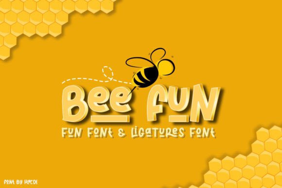 Bee Fun: A Warm, Scroll-Stopping Display Font for Marketers