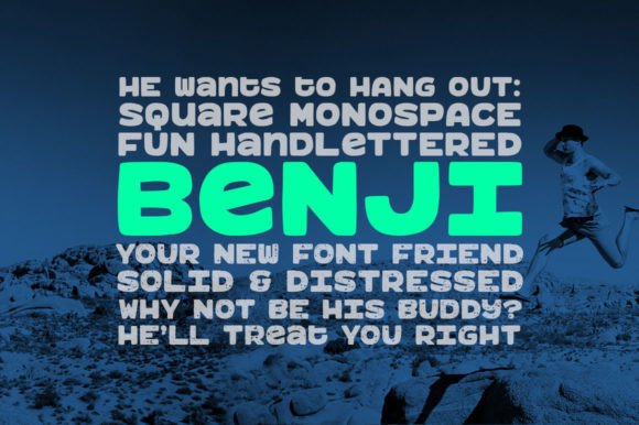 Benji: A Bold Display Font That Commands Attention