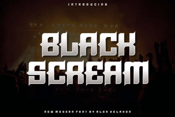 Black Scream: A Display Font That Screams Clarity