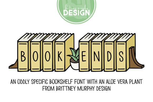 Book Ends: A Display Font That Holds Space Like a Thoughtful Bookshelf