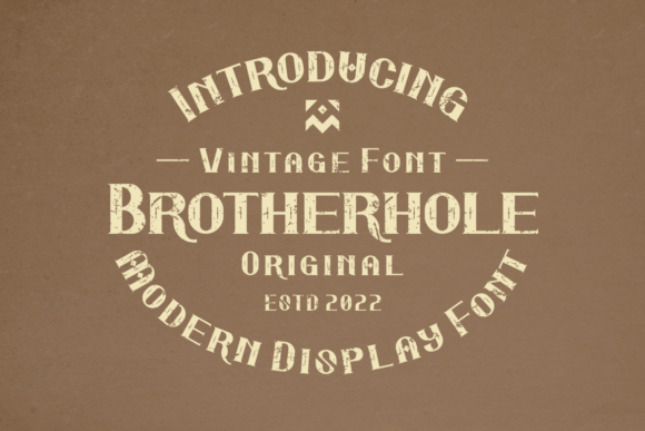 Brotherhole: A Display Font That Anchors Editorial Calm