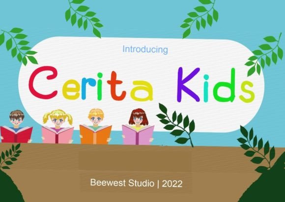 Cerita Kids: A Playful, Hand-Drawn Display Font for Makers