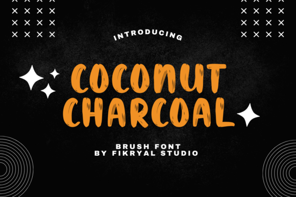 Coconut Charcoal: A Friendly, Natural Display Font for Real Branding