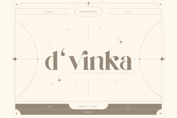 D vinka: A Display Font That Lifts Your Digital Brand