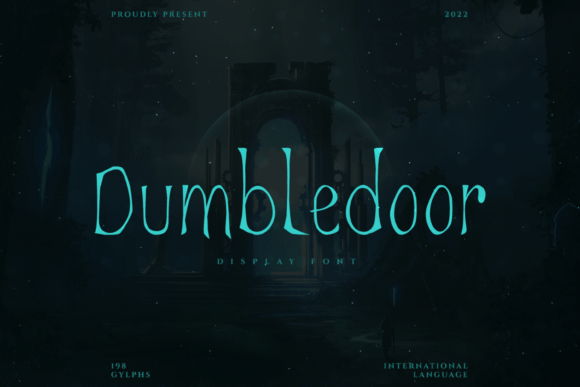 Dumbledoor: A Display Font That Captures Attention Instantly
