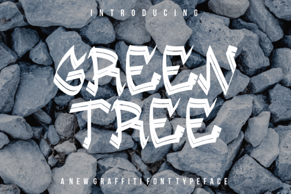 Green Tree: A Fresh Display Font for Modern Brand Identity