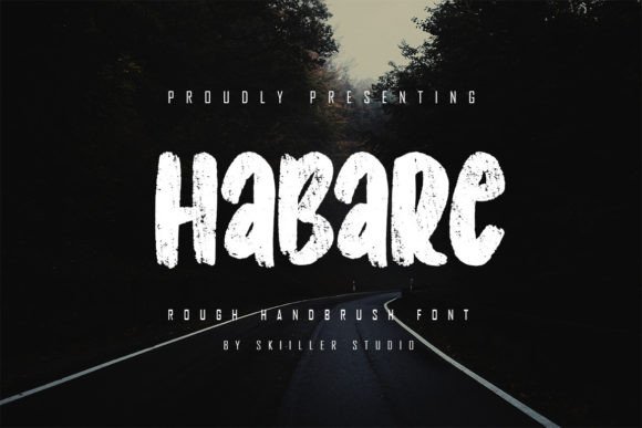 Habare: A Display Font That Breathes With Your Editorial Voice