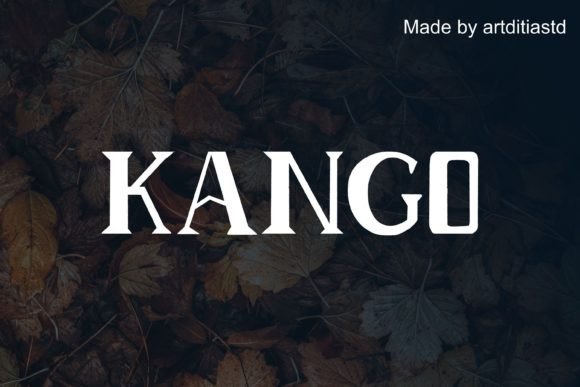 Kango: A Bold Display Font for Editorial Impact