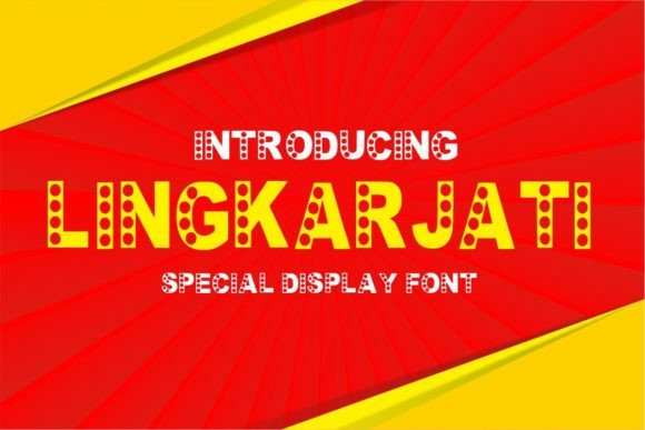 Lingkarjati: A Display Font That Feels Like a Design Win
