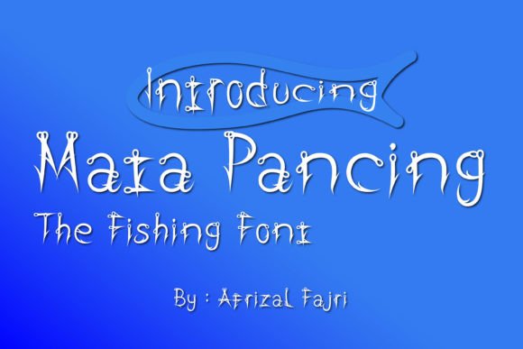 Mata Pancing Display Font for Handmade Labels & Printables
