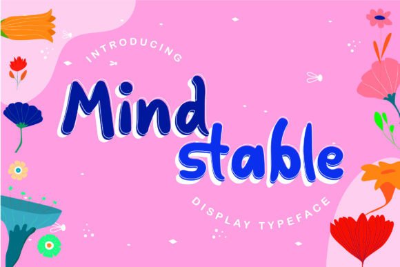Mindstable: A Display Typeface That Feels Like a Thoughtful Pause