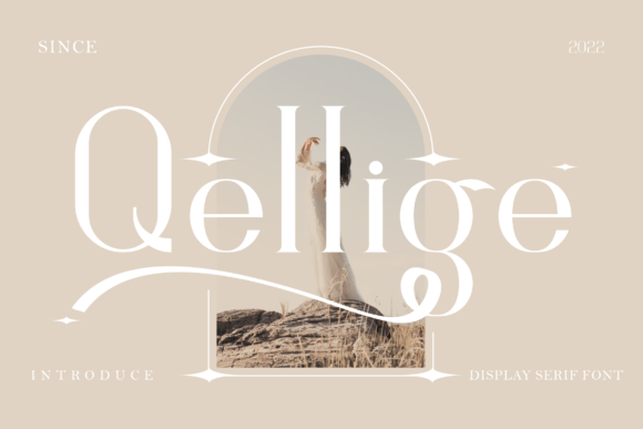 Qellige: A Modern Display Font for Confident Digital Branding