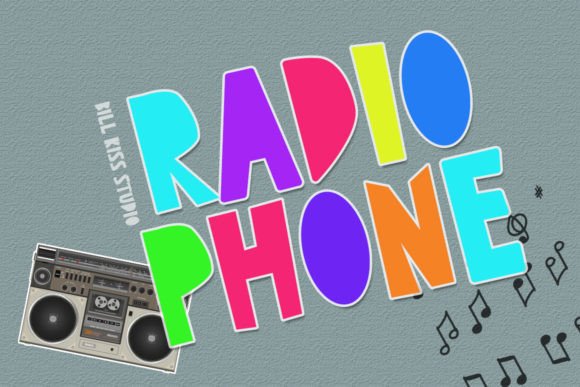 Radio Phone: A Joyful Display Font for Real Branding Projects