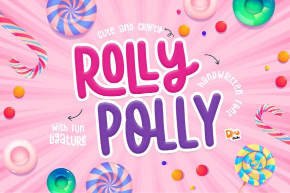 Rolly Polly: A Playful Display Font for Web Designers