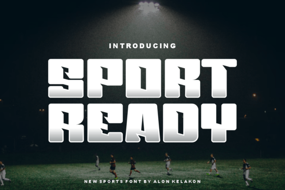 Sport Ready: A Bold Display Font for Handmade Labels & Shop Branding