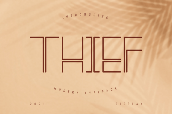 Thief: A Modern Display Font for Scroll-Stopping Marketing