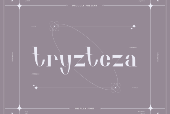 Tryzteza: A Display Font That Feels Like a Quiet Luxury Upgrade