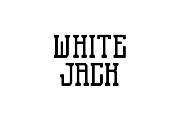 White Jack: A Display Font That Commands Attention
